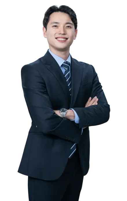 손 내민 남자